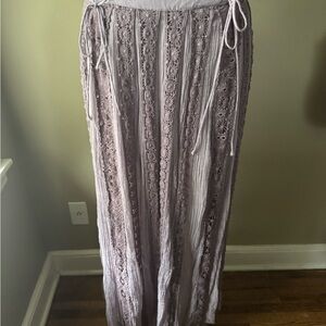 Free People Ribbon Corset Skirt (Sz:Small)